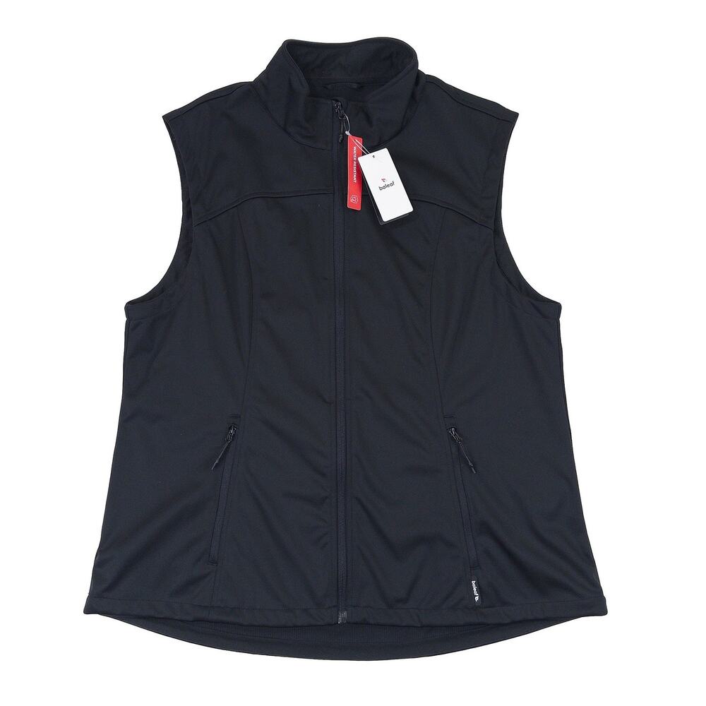 Baleaf Women's Lightweight Vest XL Black Wind Water Running Hiking Golf NWT